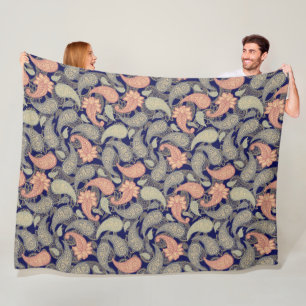 Couverture Polaire Motif Paisley 