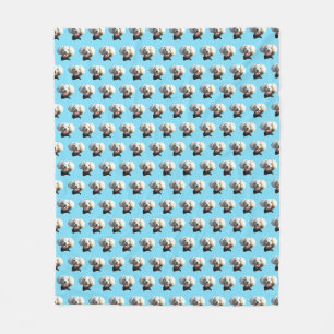 Couverture Polaire Motif photo personnalisé Chien Chien Chien Chien C