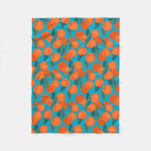 Couverture Polaire Motif plat sans couture avec poches sur branches