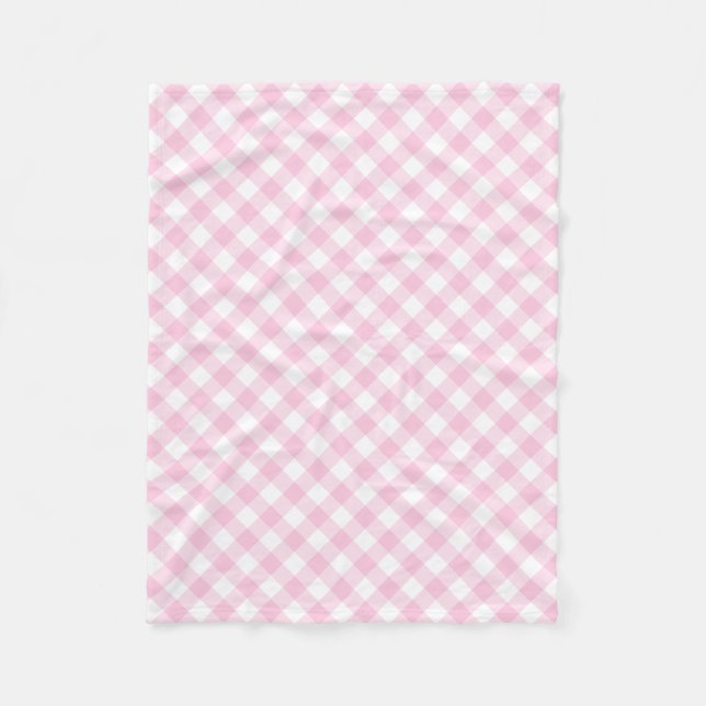 Couverture Polaire Motif rose Girly de très bon goût de plaid de (Devant)