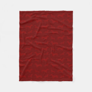 Couverture Polaire Motif rouge mignon