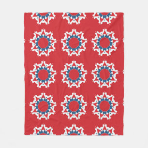 Couverture Polaire Motif sans couture décorative. desi texture Abstra