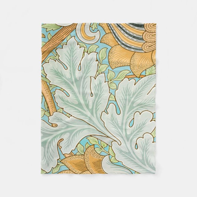 Couverture Polaire Motif St James (par William Morris) (Devant)