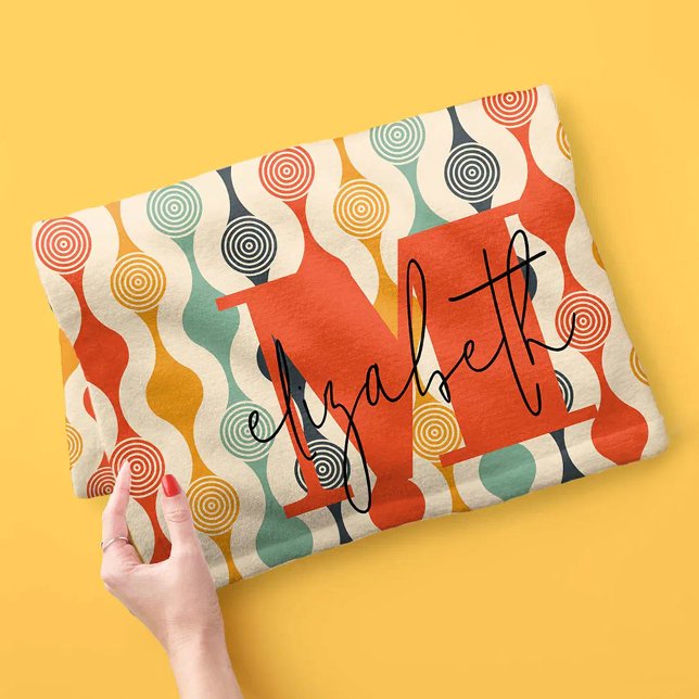 Couverture Polaire Motif Super rétro (Créateur téléchargé)