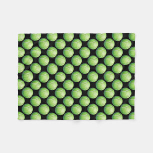 Couverture Polaire Motifs de balle de tennis