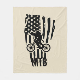 Couverture Polaire Moto de montagne mtb rider
