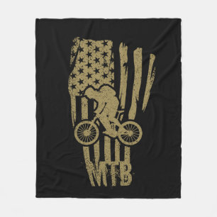 Couverture Polaire Moto de montagne mtb rider