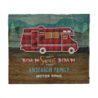 Motorhome rv Camper Travel Van Rustic Personalized