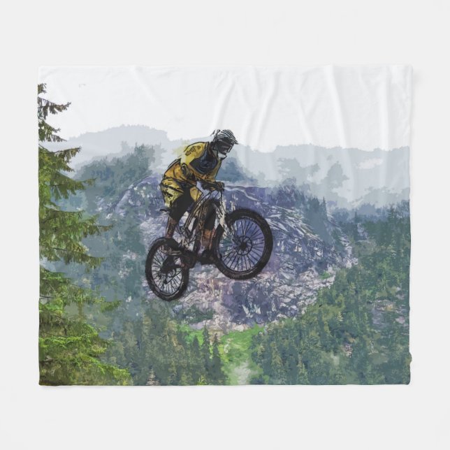 Couverture Polaire Mountain Air - BMX Rider (Devant (Horizontal))