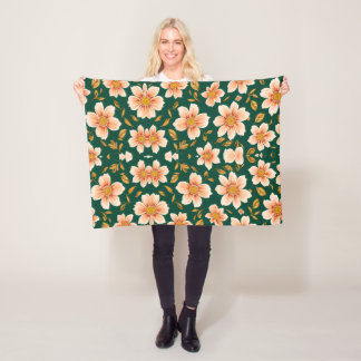 Couverture Polaire Mountain flowers Blanket
