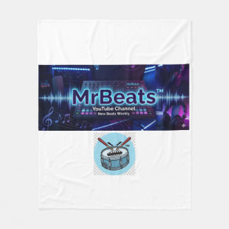 Couverture Polaire MrBeats Original Music Uploads Blanket!