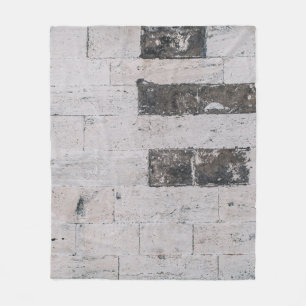 Couverture Polaire Mur en ciment gris