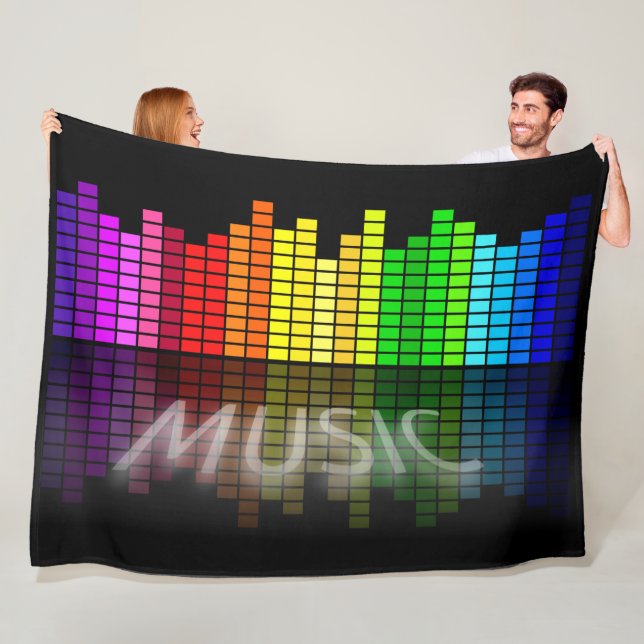 COUVERTURE POLAIRE MUSIQUE NUMÉRIQUE (En situation)