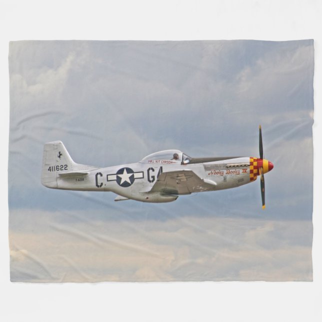 COUVERTURE POLAIRE MUSTANG P-51 (Devant (Horizontal))