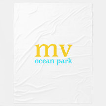 MV Ocean Park Fleece Blanche