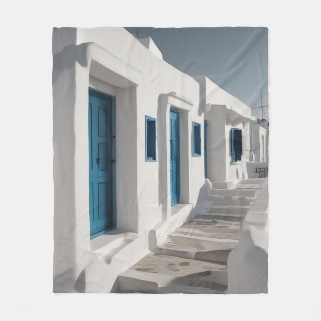 Couverture Polaire Mykonos Grèce Travel (Devant)
