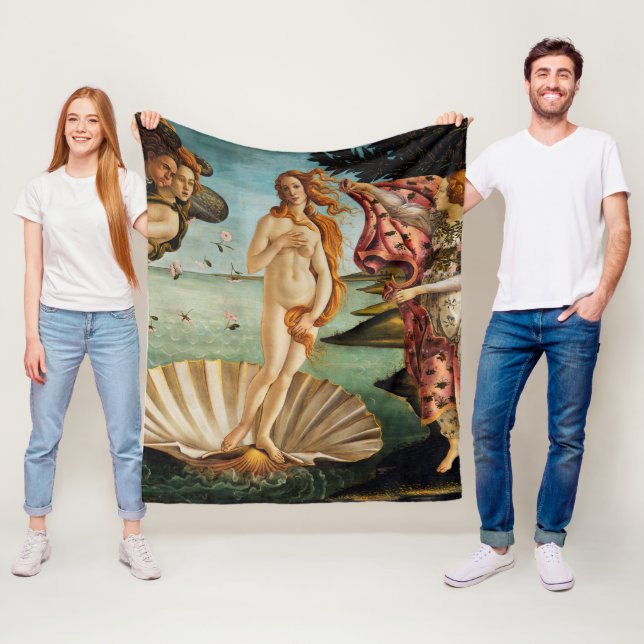 Couverture Polaire Naissance de Vénus, Sandro Botticelli (En situation)