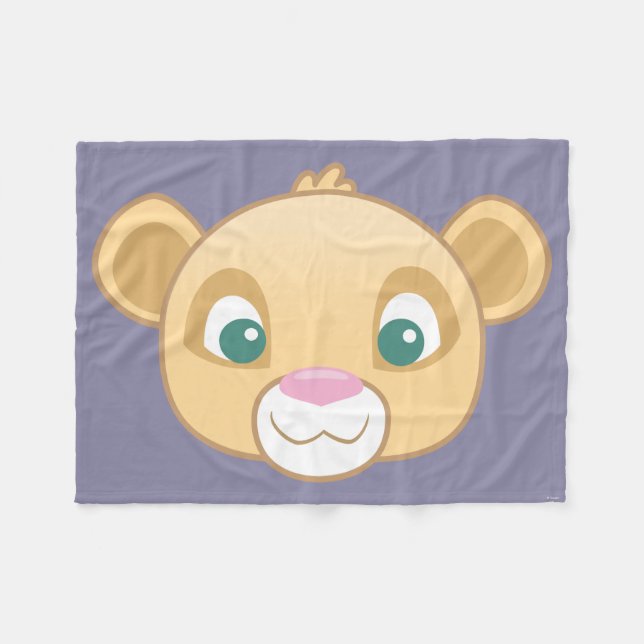 Couverture Polaire Nala Emoji (Devant (Horizontal))