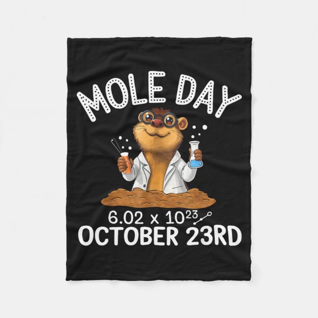 Couverture Polaire National Mole Day Animal Mammal Mole Whisperer  (Devant)