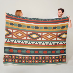 Couverture polaire Native Warrior 60x80