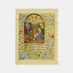 Couverture Polaire Nativité Jusqu'à ce que tu sois né ce jour