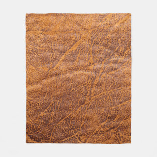 Couverture Polaire Natural brown leather texturetexture, leather, ski