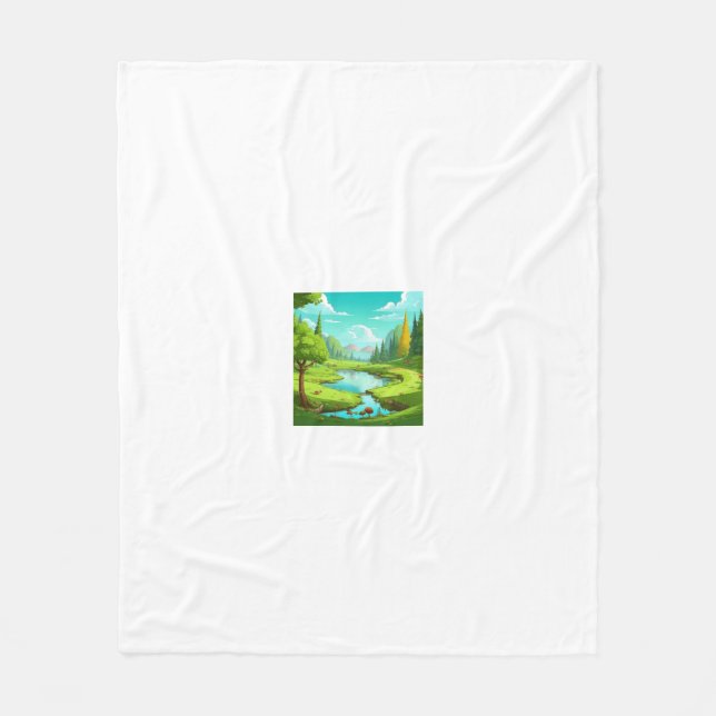 Couverture Polaire Nature 18. (Devant)