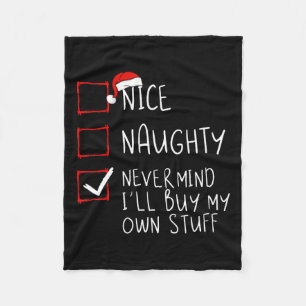 Couverture Polaire Naughty Never Mind