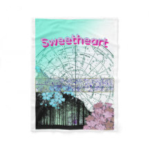 Nautical Fleece Blanket 