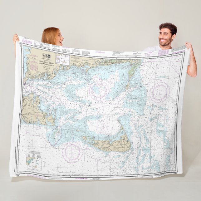 Couverture Polaire Nautique du son et des approches de nantucket 1323 (En situation)