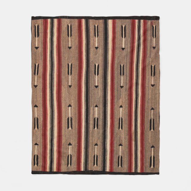 Couverture Polaire Navajo Arrow Horse Saddle 1935 Réimpression (Devant)