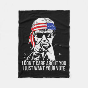 Couverture Polaire Ne vous souciez pas de vous Je veux juste votre vo