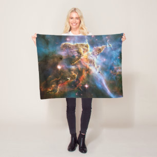 Couverture Polaire nébuleuse de galaxie spatiale. étoiles Univers Hub