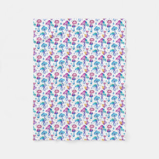 Couverture Polaire Neon Champhrooms Blanket en polaire - Trippy Psych