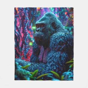 Couverture Polaire Neon Gorilla