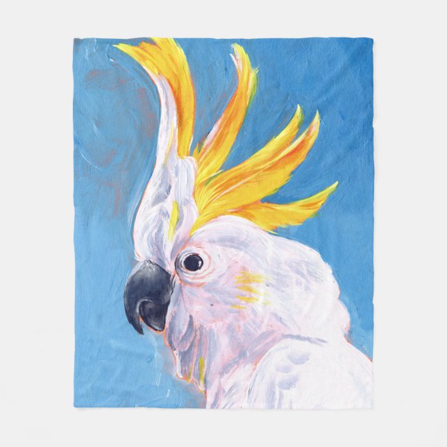 Couverture Polaire Neon Mohawk - Cockatoo (Devant)