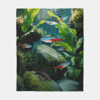 Neon Tetras Plecostomus Aquarium Fish Tank Amateur