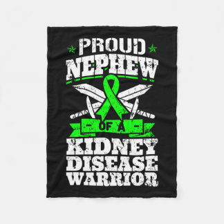 Couverture Polaire Nephew D'Un Guerrier De Maladie Du Rein Renal Ckd 