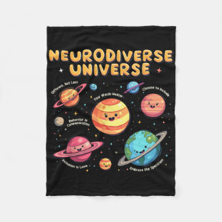 Couverture Polaire Neurodiversité Univers Éducation Spéciale Autisme 