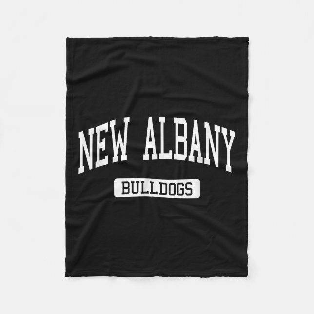 Couverture Polaire New Albany High School Hs New Albany In Varsity Sr (Devant)