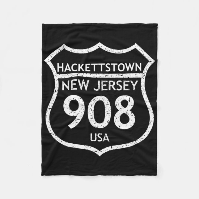 Couverture Polaire New Jersey Area Code 908 Hackettstown, Nj Home Sta (Devant)