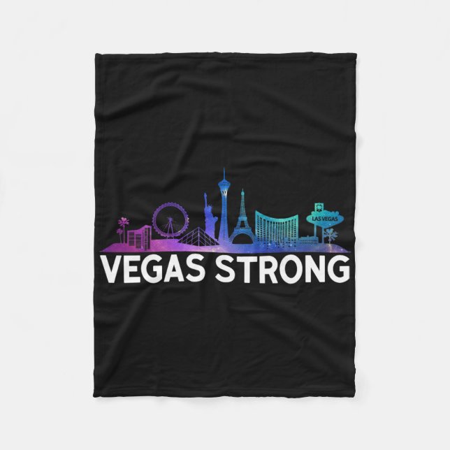 Couverture Polaire New Las Vegas Strong For Men, Women And Youth  (Devant)
