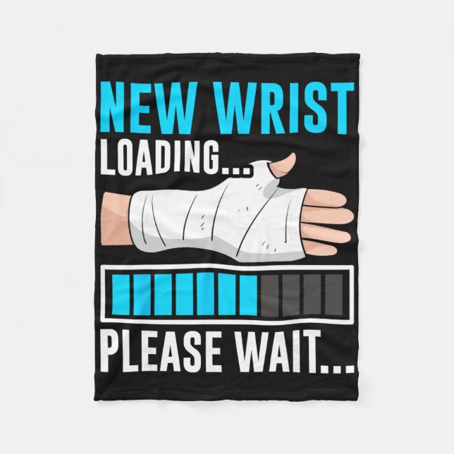 Couverture Polaire New Wrist Loading... Please Wait... Broken Arm Cas (Devant)