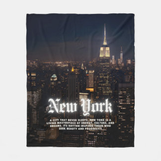 Couverture Polaire New York