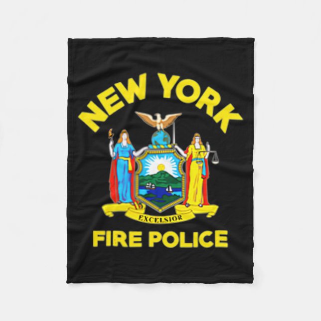 Couverture Polaire New York Fire Lice Department Firefighters  (Devant)