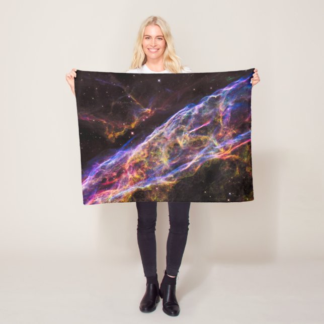Couverture Polaire Ngc 6960, La Nébuleuse De La Sorcière. (En situation)