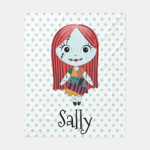 Couverture Polaire Nightmare Before Christmas   Sally Emoji