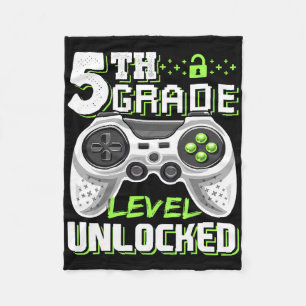Couverture Polaire Niveau 5e Débloqué Jeu Vidéo Rentrée Scolaire