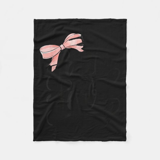 Couverture Polaire Nk Bow Faith Over Fear Christian Teen Girl God Goo (Devant)