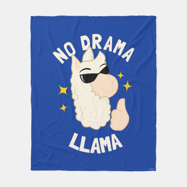 Couverture Polaire No Drama Llama (Devant)